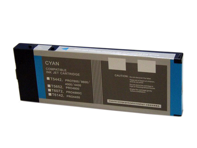 220ml Compatible Cartridge for EPSON Stylus Pro 4000, 7600, 9600 CYAN (T5442)